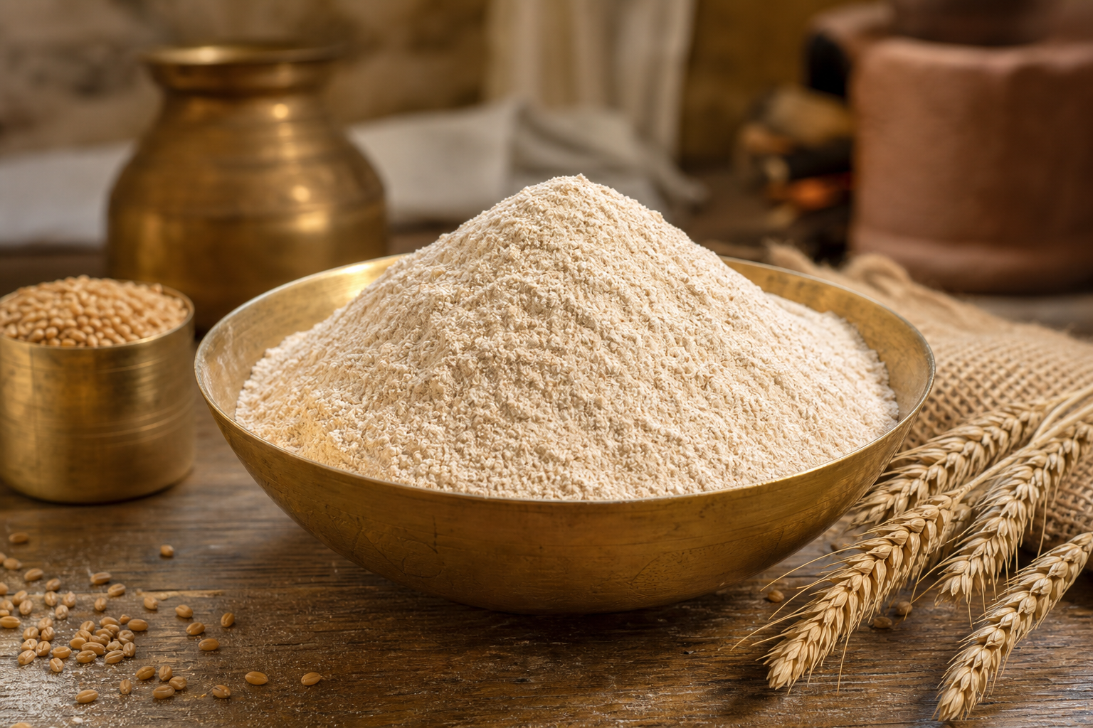 Whole Wheat Atta PBW 1 Chapati
