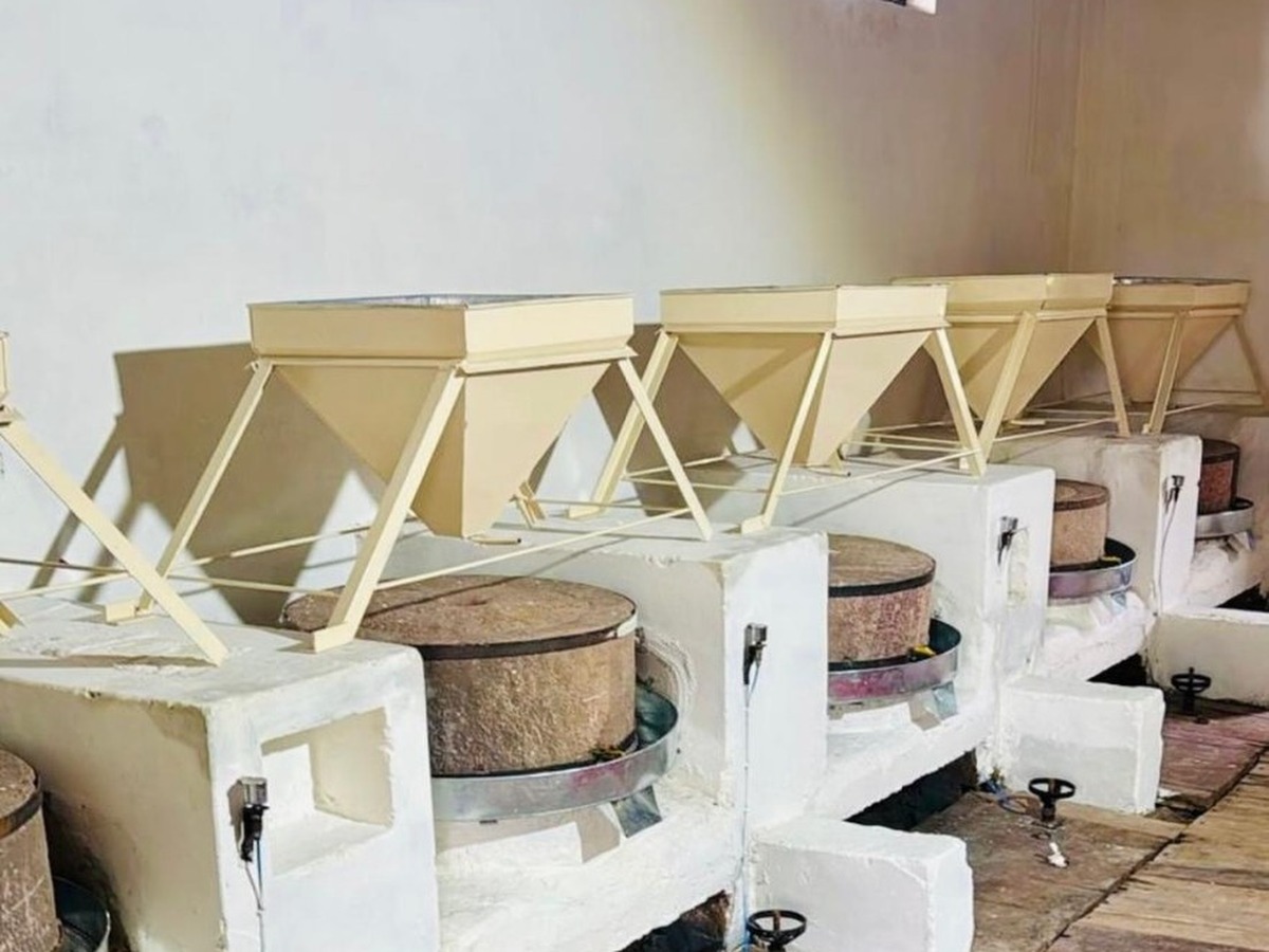 Heritage stone chakkis at Sular Gharat